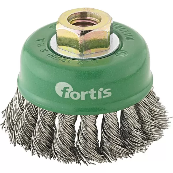 Kartáč hrncový nerez 65 mm copanový M14 FORTIS