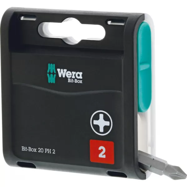 Box s bity 20H, 20 ks. Bity PH2x25mm Wera 05057750001