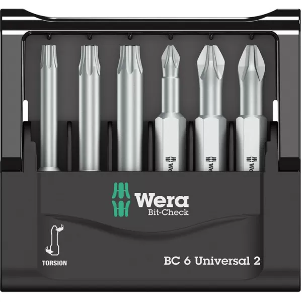 Sada bitů Bit-Check 6 Universal 2 Wera 05056473001