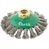 Kužel. kartáč nerez. drát 100mm copanový FORTIS