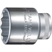 Nástrčkový klíč 1/2'' 8mm 12hr. Stahlwille