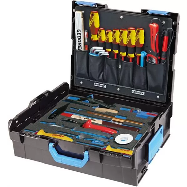 Sada nářadí v kufříku L-Boxx 136 pro elektrikáře 36 ks. GEDORE