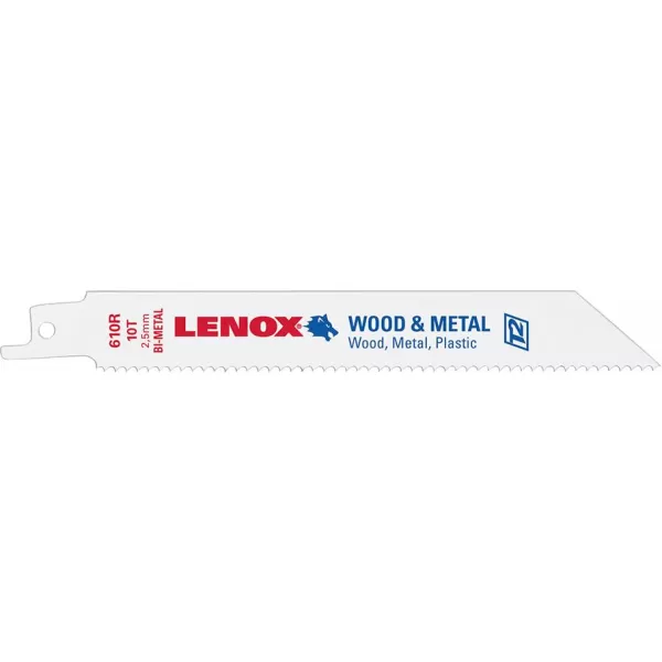 List pro savlovite pily 152x19x0,9mm 10zubu 5ks./baleni LENOX