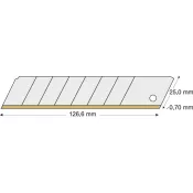 Odlam.čepel TiN 25mm 10 ks./balení LUTZ BLADES