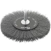 Kulatý kartáč ocel drát 100mm jemný zvlněný FORTIS