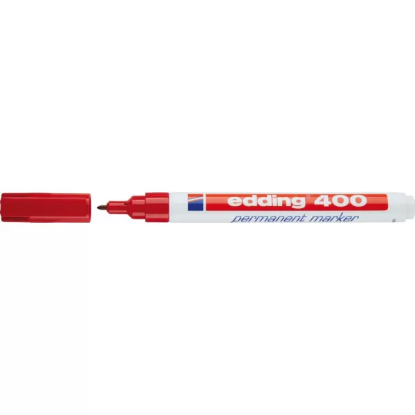 Popisovač permanentní 400 modrá edding