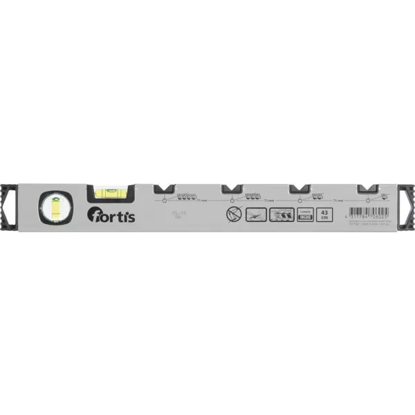 Vodováha pro elektrikáře 43cm FORTIS