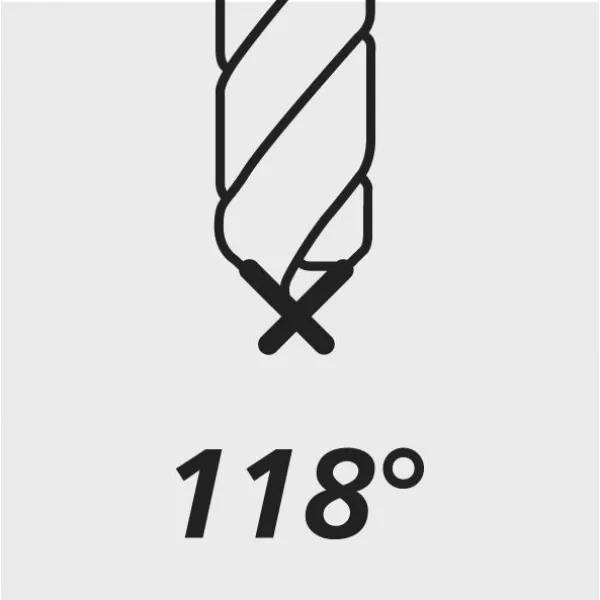 Vrták na kov 14,5mm DIN338 HSS tvářený typ RN FORTIS