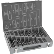 Sada vrtáků do kovu D338N HSS 1-10,0mm 170ks FORTIS