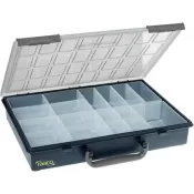 Sortimentový kufřík plast Assorter 55 4x8-17 modrý raaco