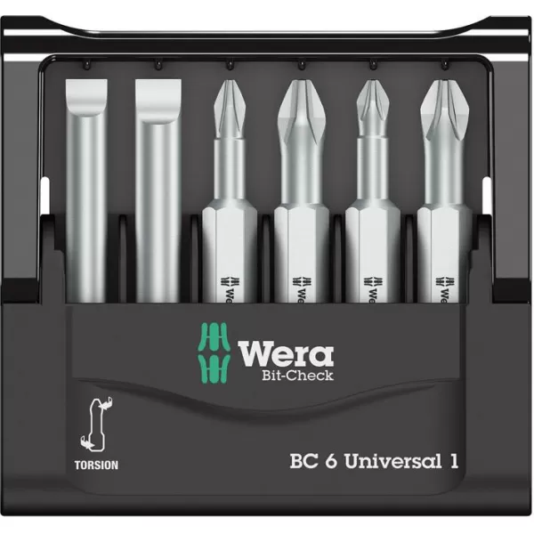 Sada bitů Bit-Check 6 Universal 1 Wera 05056474001