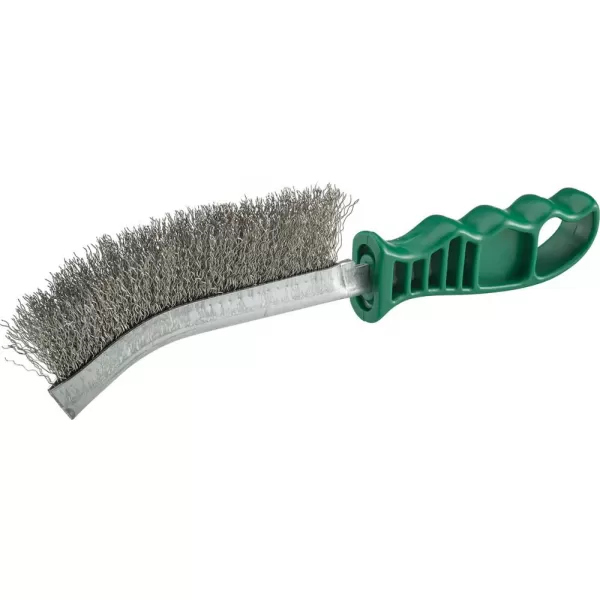 Kartáč ruční vlnitý nerez, plast.rukojeť 280 x 25 mm FORTIS