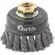 Kartáč hrncový ocel drát 120x0,5 mm FORTIS