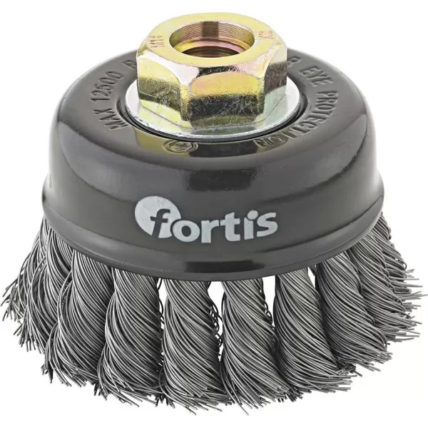 Kartáč hrncový ocel drát 120x0,5 mm FORTIS