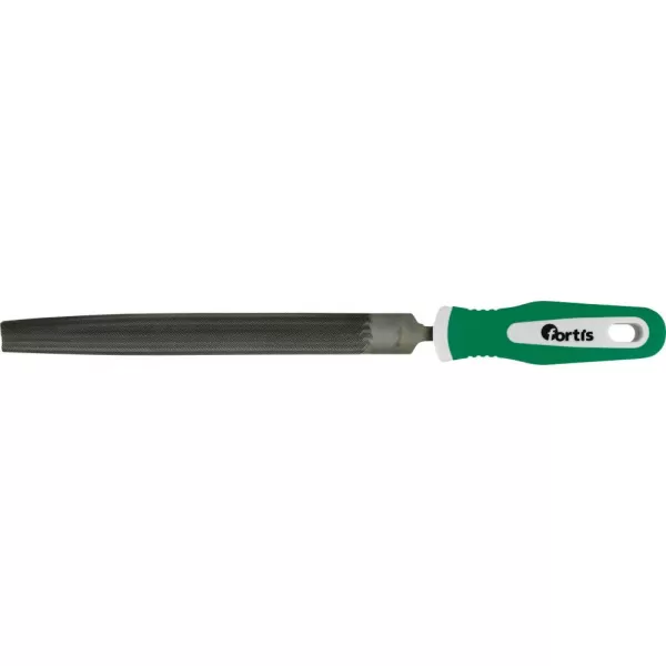 Půlkulatý pilník 200mm H2 s rukojetí FORTIS