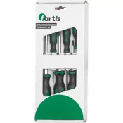 Sada šroubováků 6ks PZ s úderovou hlavou FORTIS