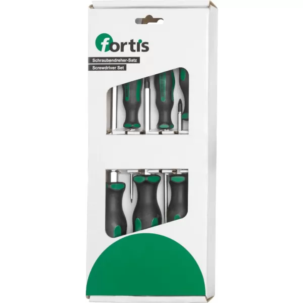 Sada šroubováků 6ks PZ s úderovou hlavou FORTIS