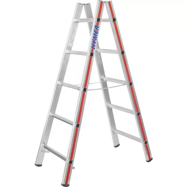 Schůdky hliníkové oboustranné 2x8 příček Hymer