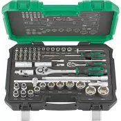 Gola sada 1/4" +1/2" 55díl. FORTIS