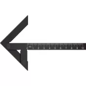 Úhelník středící plochý 250x160mm FORTIS