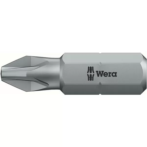 Bit šroubovací tvrdý 1/4" DIN3126C6,3 PZ2x25mm Wera 05072082001