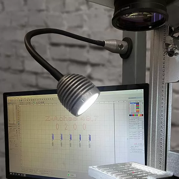 Pracovní Lampa Flexi stmívač 65mm Bauer + Böcker