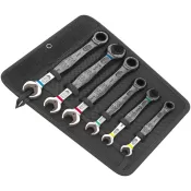 Sada očkoplochých ráčnových klíčů JOKER 6 ks 10-19mm Wera 05020022001