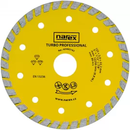 Diamantový kotouč 125mm Narex TURBO PROFESSIONAL univerzal