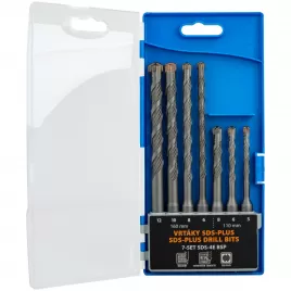 Sada vrtáků SDS plus, 7dílná 5-12mm Narex 65405612