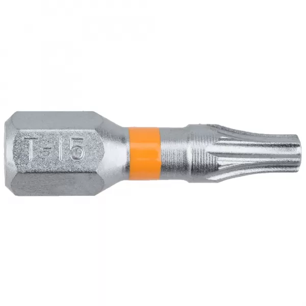 Bit šroubovací Narex Super Lock T15-25 ORANGE