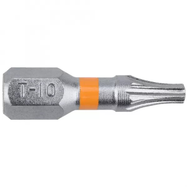 Bit šroubovací Narex Super Lock T10-25 ORANGE