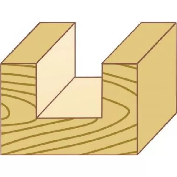 Drážkovací fréza HW 12x20x51 S8 FORTIS