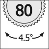Ráčna přepínací QR 3/8" 80zubů 193mm STAHLWILLE
