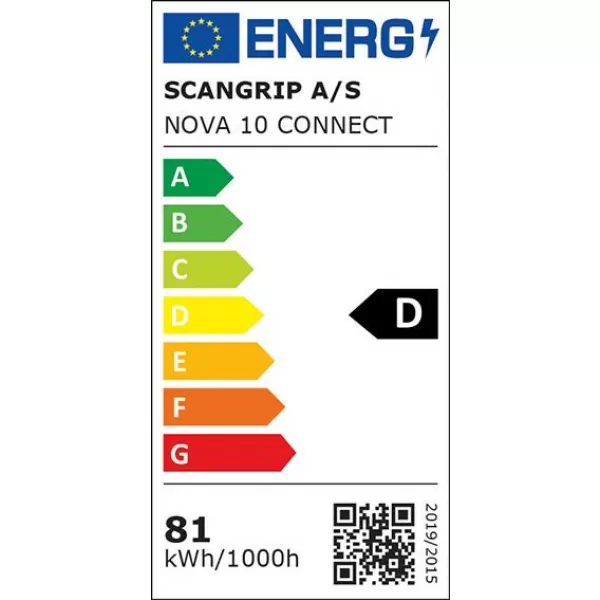 Aku. pracovní svítidlo NOVA 10 CONNECT 1000-10000 lum. bez bat. SCANGRIP