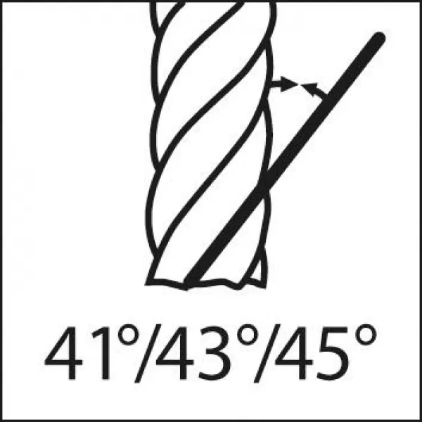 Stopková fréza dlouhá DIN6527 tvrdokov FIRE typ RF100 16mm GÜHRING