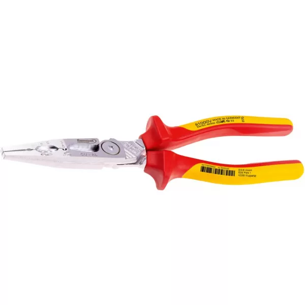 Kleště elektroinstalační multifunkční 180mm 6v1 VDE 1000V FORMAT