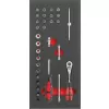 Modul pro nástroje 1/3 Nástrčný klíč 1/4" FORMAT