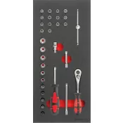 Modul pro nástroje 1/3 Nástrčný klíč 1/4" FORMAT