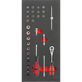 Modul pro nástroje 1/3 Nástrčný klíč 1/4" FORMAT