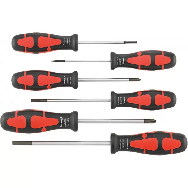 Sada šroubováků 6ks, ploché + křížové PH FORMAT