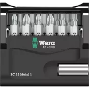 Sada bitů Bit-Check 12 Metal 1 Wera 05057424001