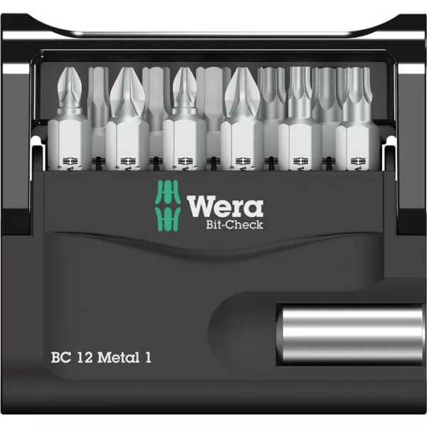 Sada bitů Bit-Check 12 Metal 1 Wera 05057424001