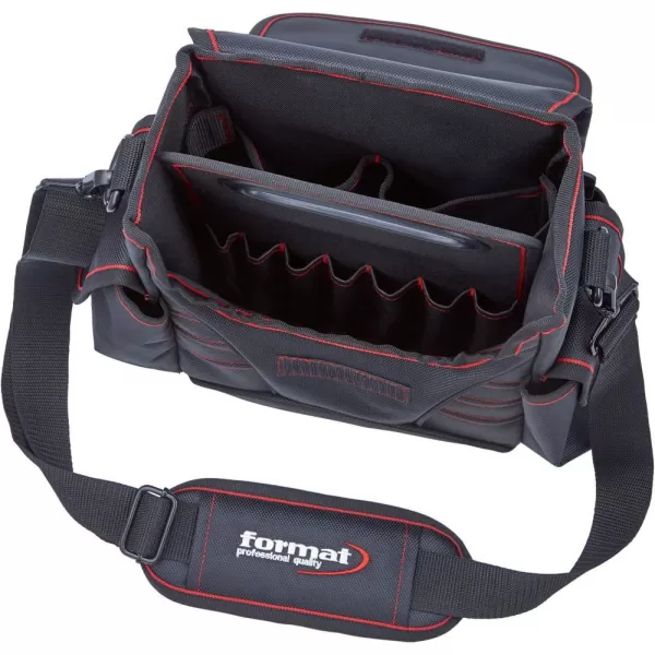 Brašna na nářadí, popruh přes rameno 200x300x100mm FORMAT