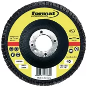 Kotouč lamelový 115 K60 ocel/inox zirkokorund FORMAT