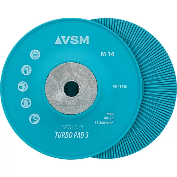 Opěrný talíř TURBO PAD 3 M14 115mm VSM