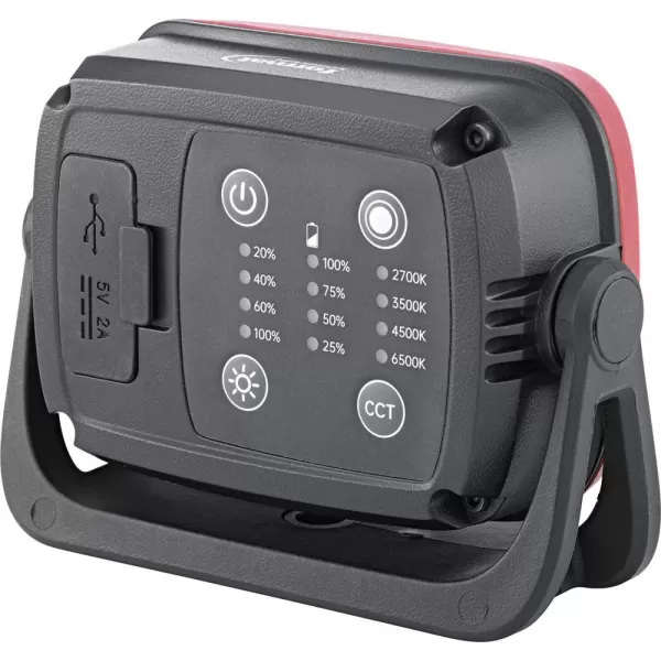 Mini aku. prac. svítidlo 300-1500 lumenů 2700-6500K ve 4 stupních FORMAT