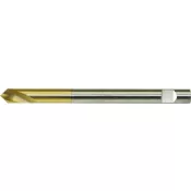 Návrtový vrták NC dlouhý DIN1835 HSSCo5 TiN tvar B 90° válcová stopka 12,0mm FORMAT