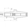 Termo upínač DIN69871AD stopka SK40 8x80mm FORMAT GT