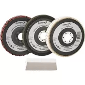 Sada na leštění ve 3 definovaných krocích s pastou, 4 kusy FORMAT