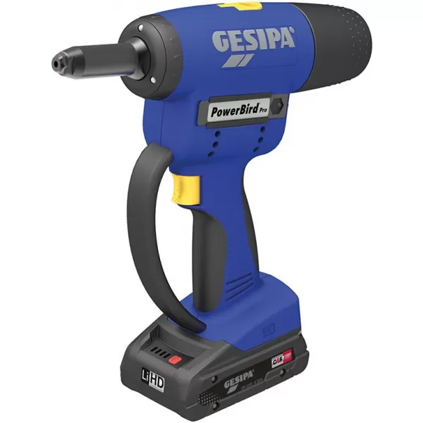 Aku nýtovačka PowerBirdPro Gold Editon GESIPA